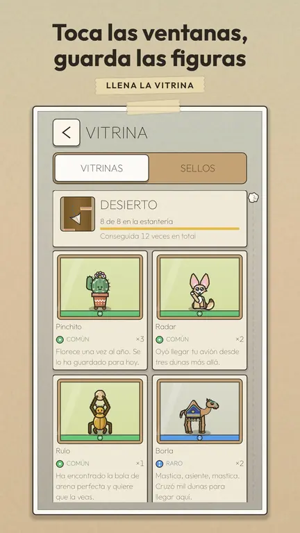 Toca las ventanas, guarda las figuras